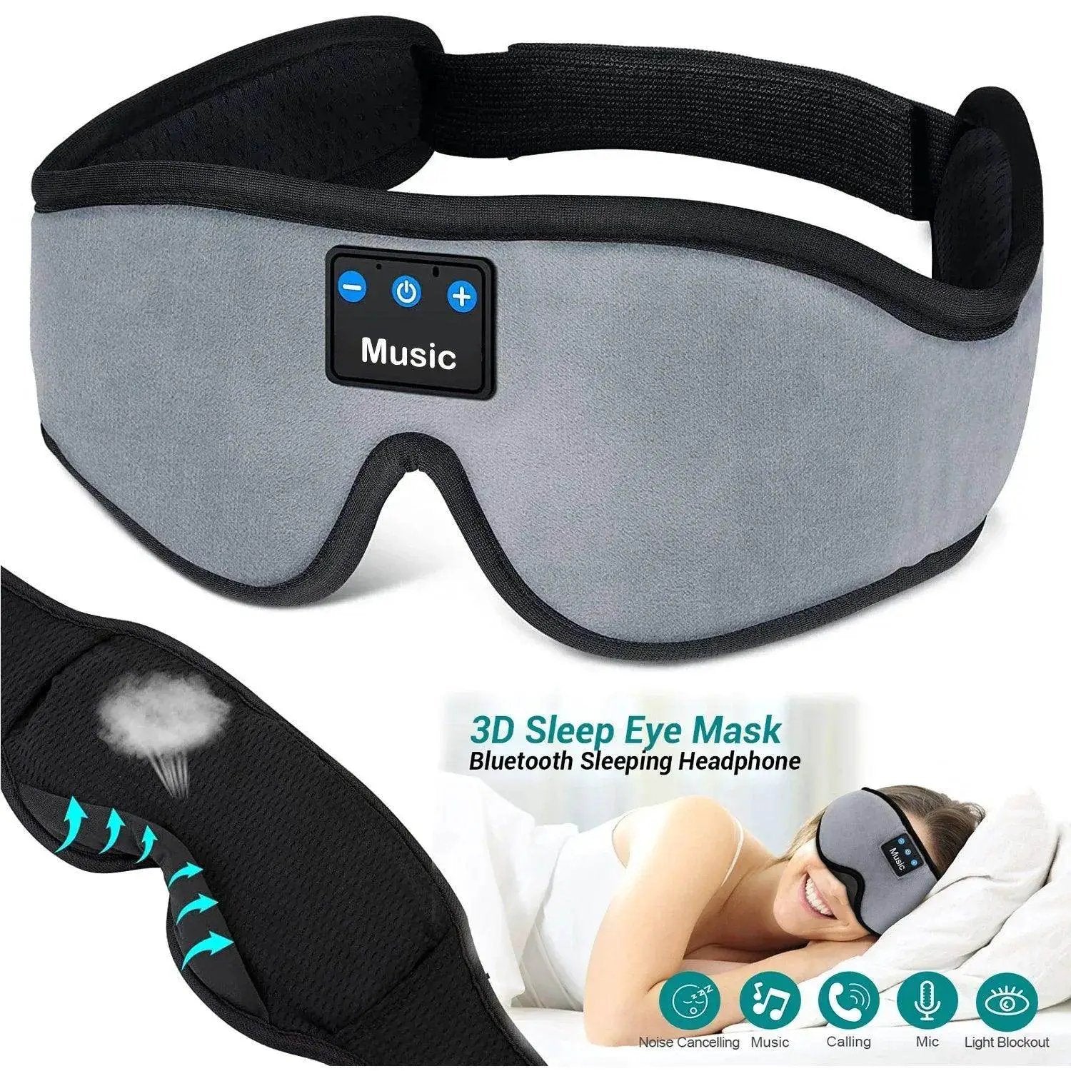 Wireless Sleep Headphones for Side Sleepers