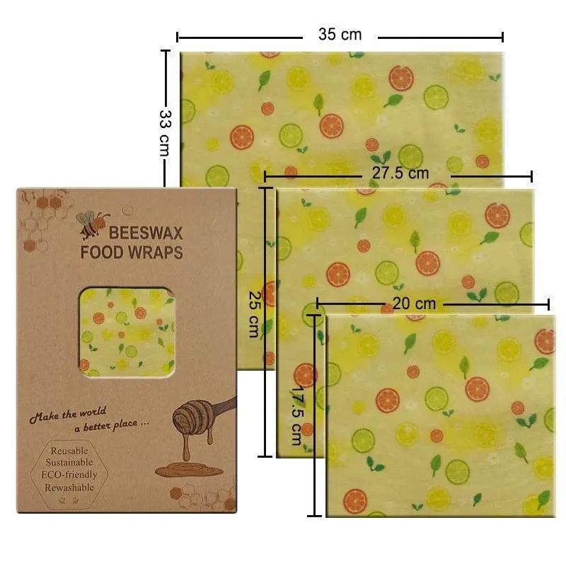 Eco-Friendly Reusable Food Wraps