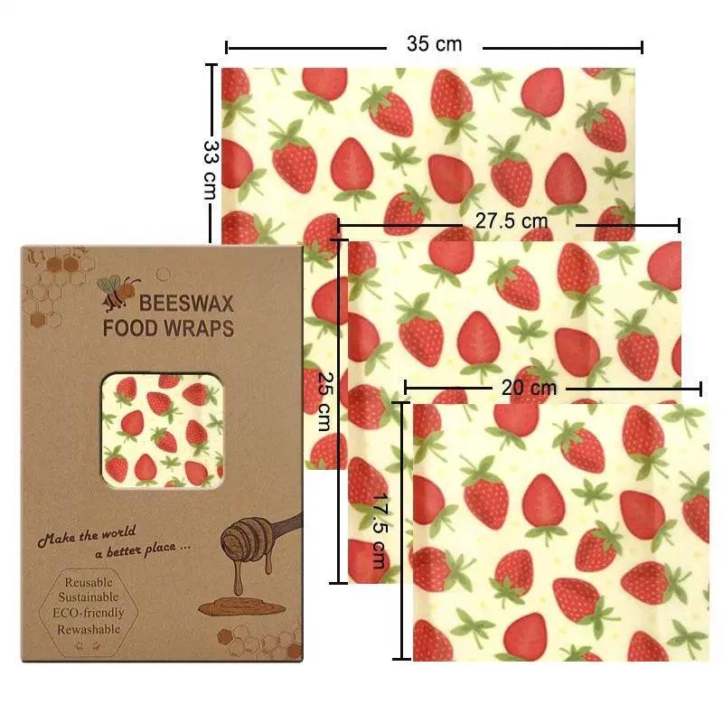 Eco-Friendly Reusable Food Wraps