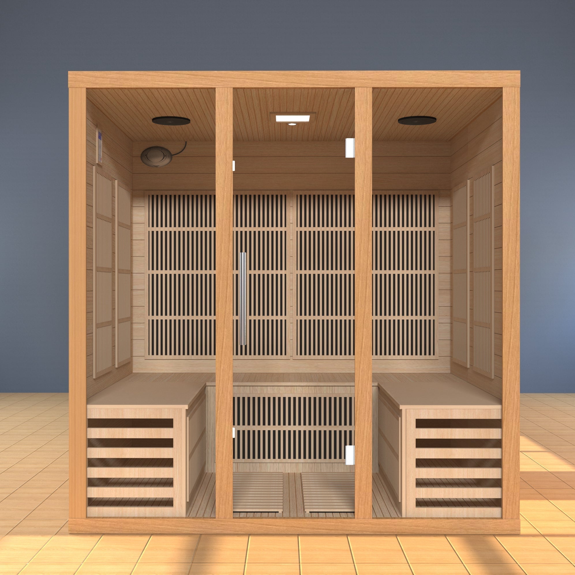 SAUNA EVOLUTION®  Indoor Sauna Room With Carbon heaters Far Infrared 13
