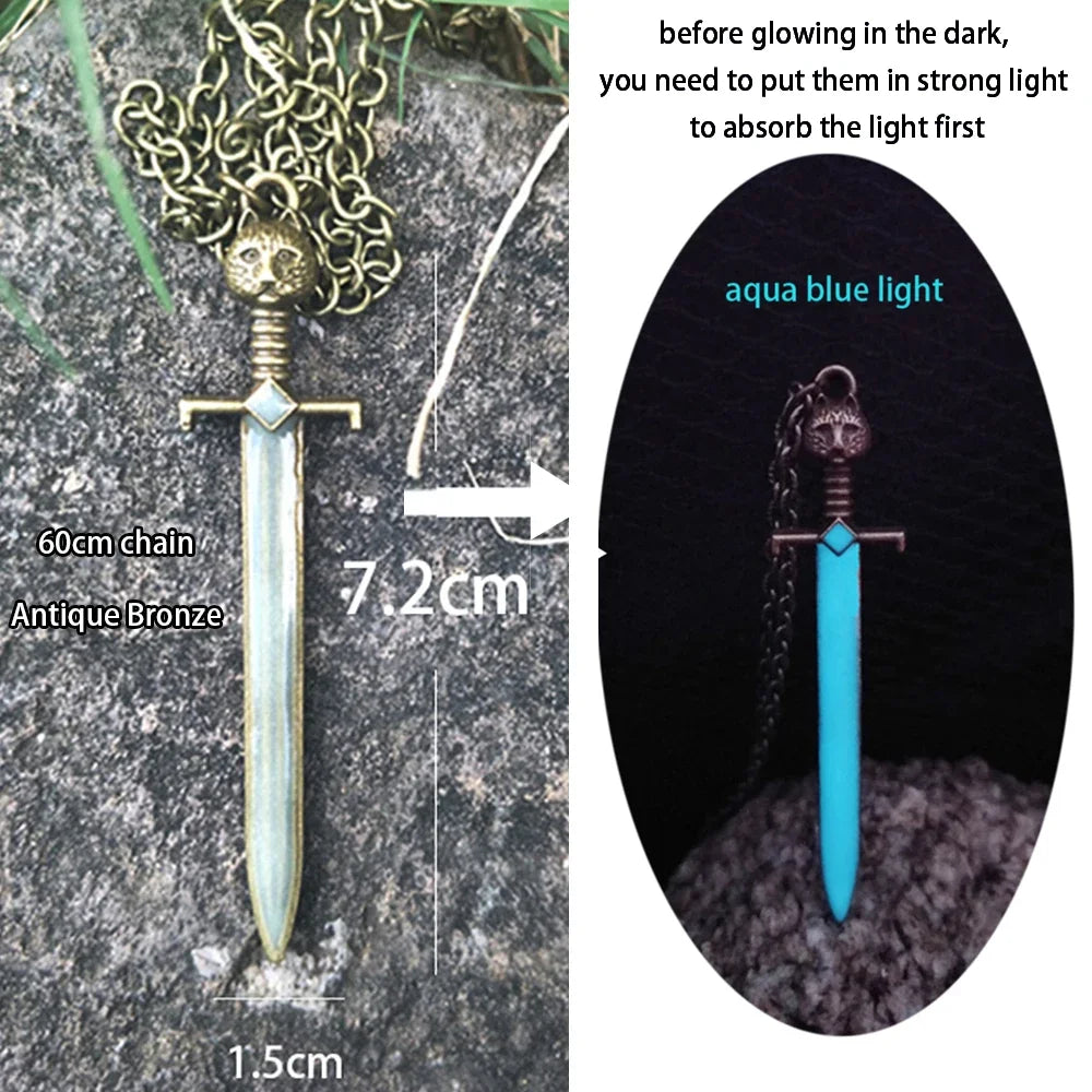Luminous Glowing Pendant Necklace