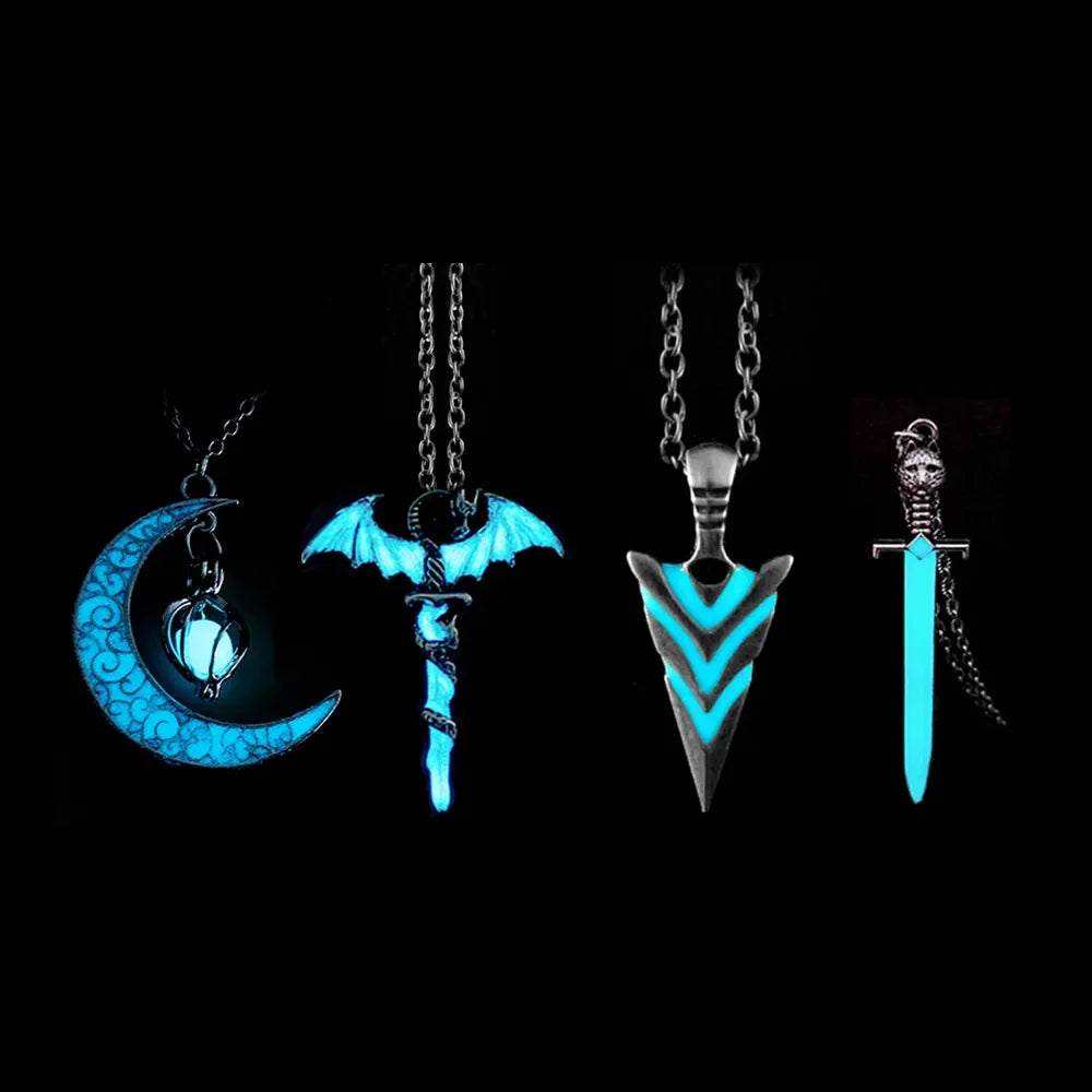 Luminous Glowing Pendant Necklace
