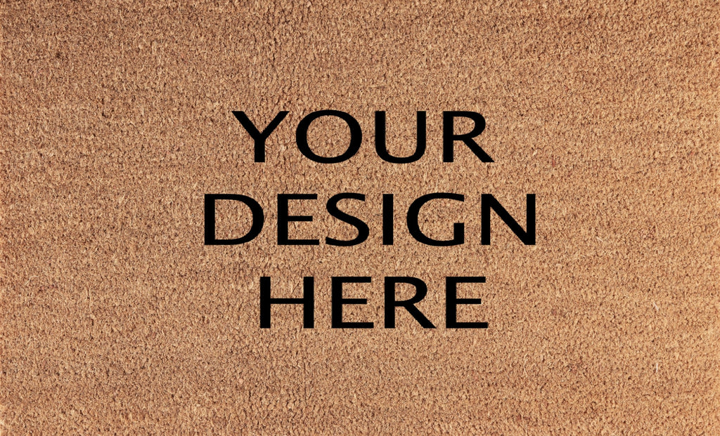 Customize Your Own Doormat