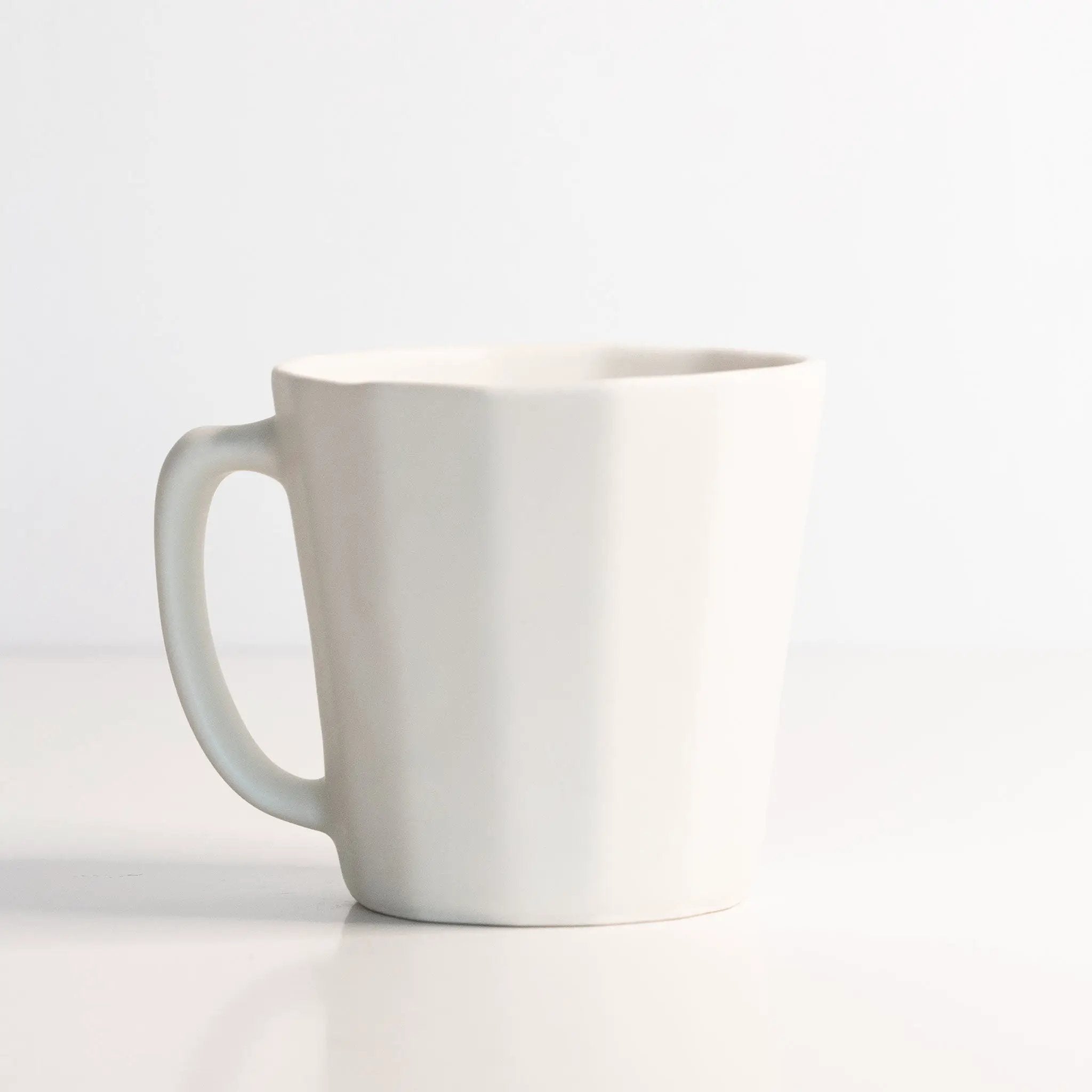 Monday Mug - Handmade Porcelain Coffee Cup