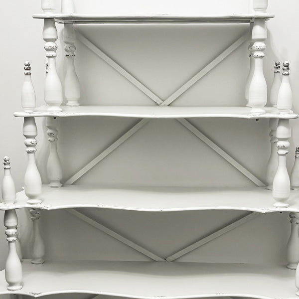 HUGE Antique Inspired French Cottage Etagere