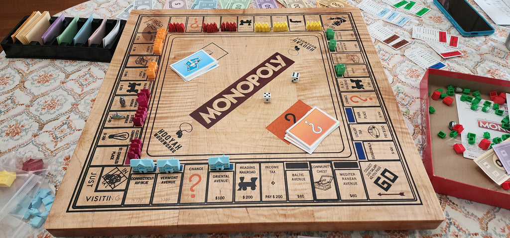 Heirloom quality CUSTOM Monopoly board