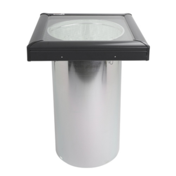 14 in. Curb Mount Rigid Sun Tunnel Skylight with Wildfire Glass