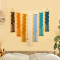Vela Earth Blue Macrame Wall Hangings