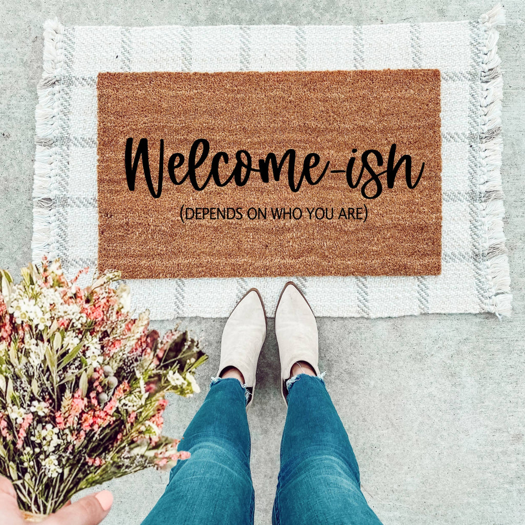Welcome-ish Doormat