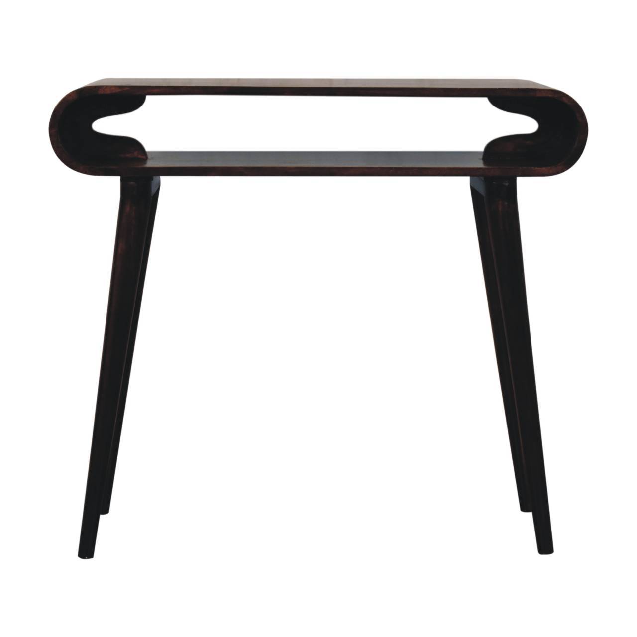 Solid Wood California Walnut Amaya Console Table