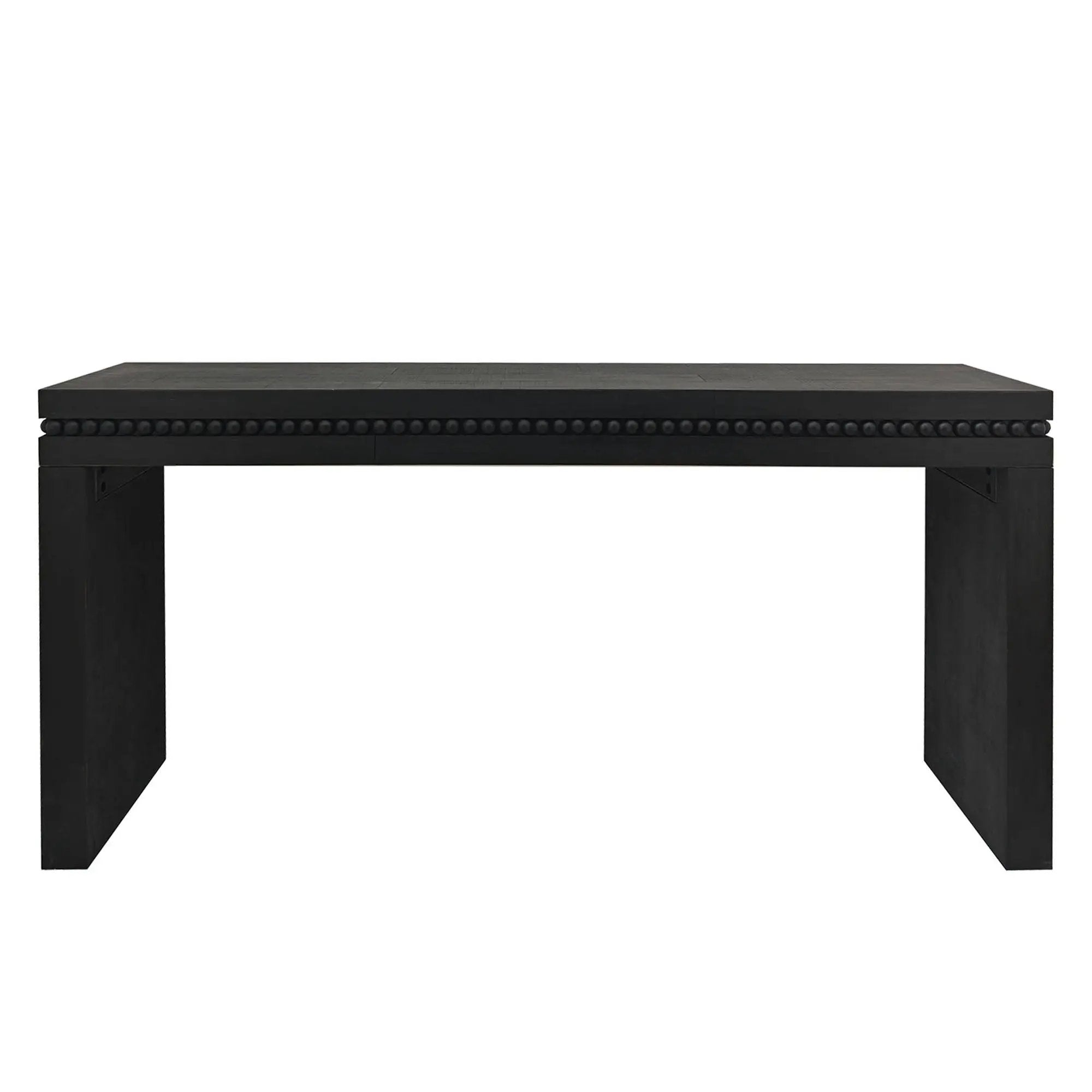 Modern Rustic Wood Table, Rectangular Living Room Center Table With Floating Top Design