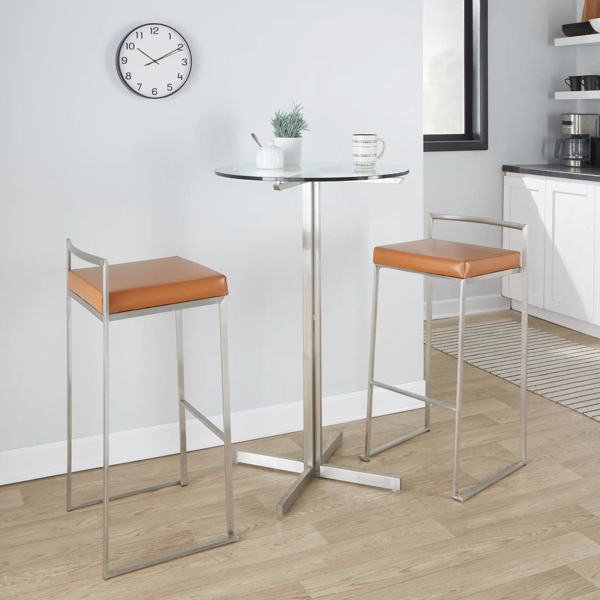 Fuji - Contemporary Stackable Design Barstool