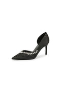 Rhinestone Point Toe Stiletto Pumps
