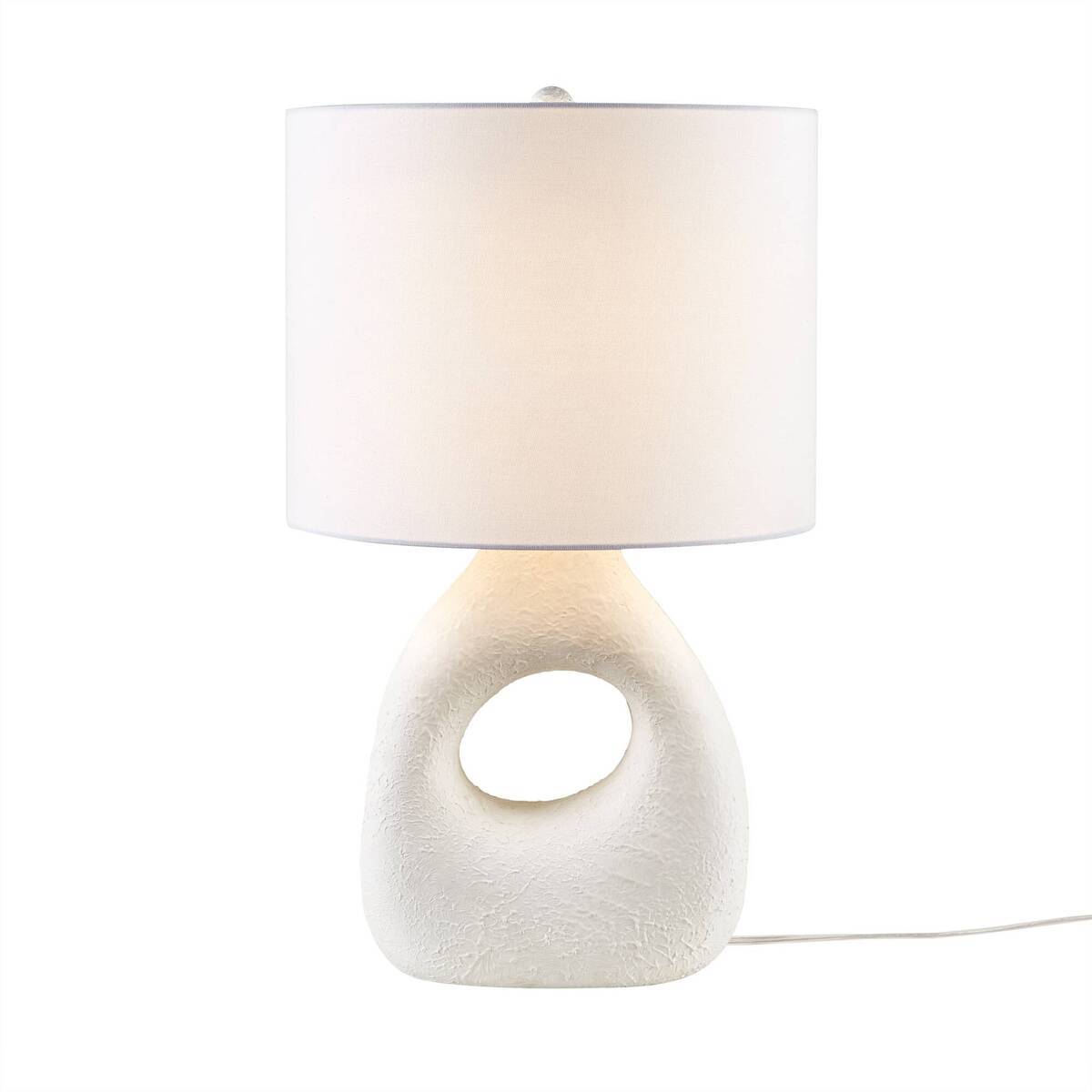 Ceramic Table Lamp White See below