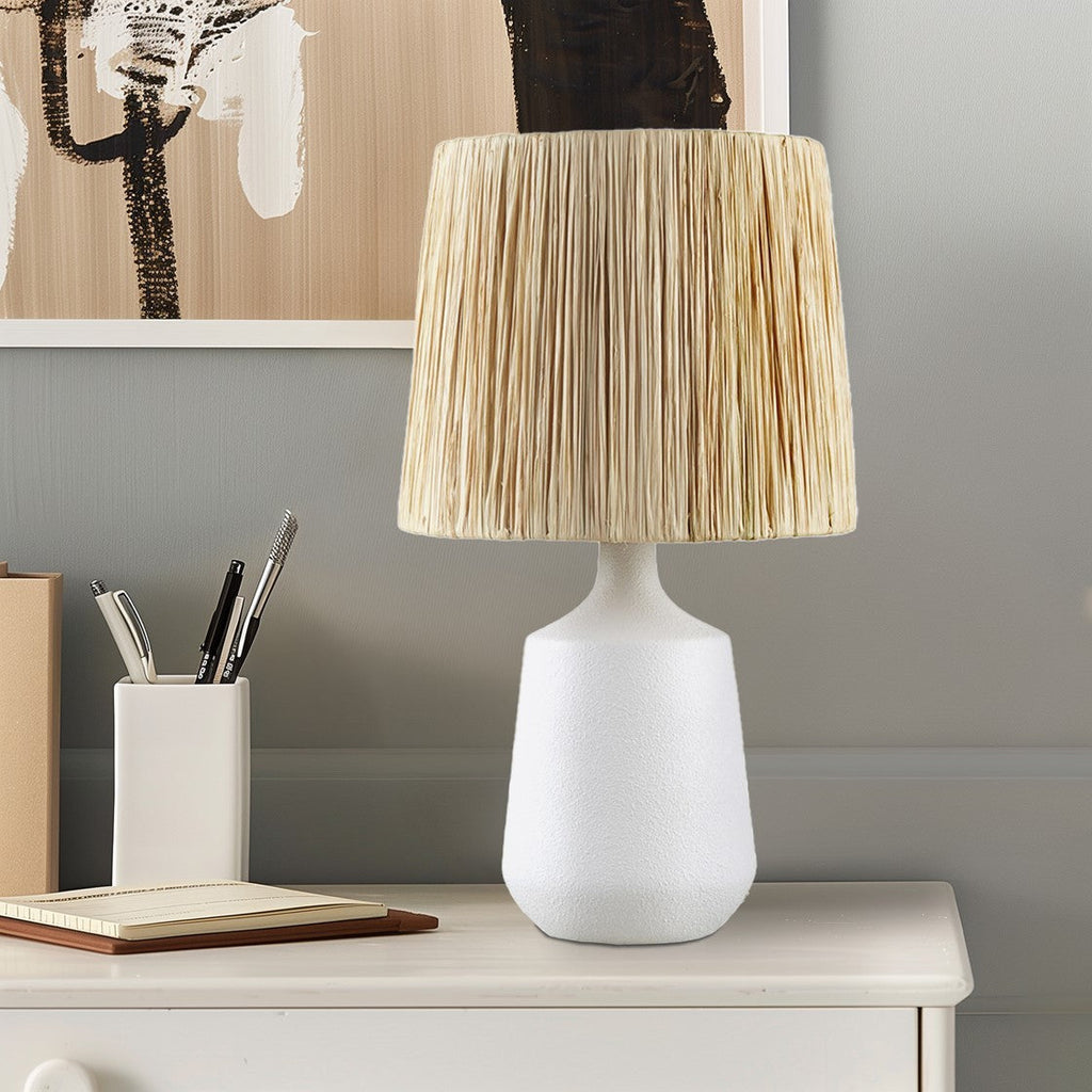 Ceramic Table Lamp White See below