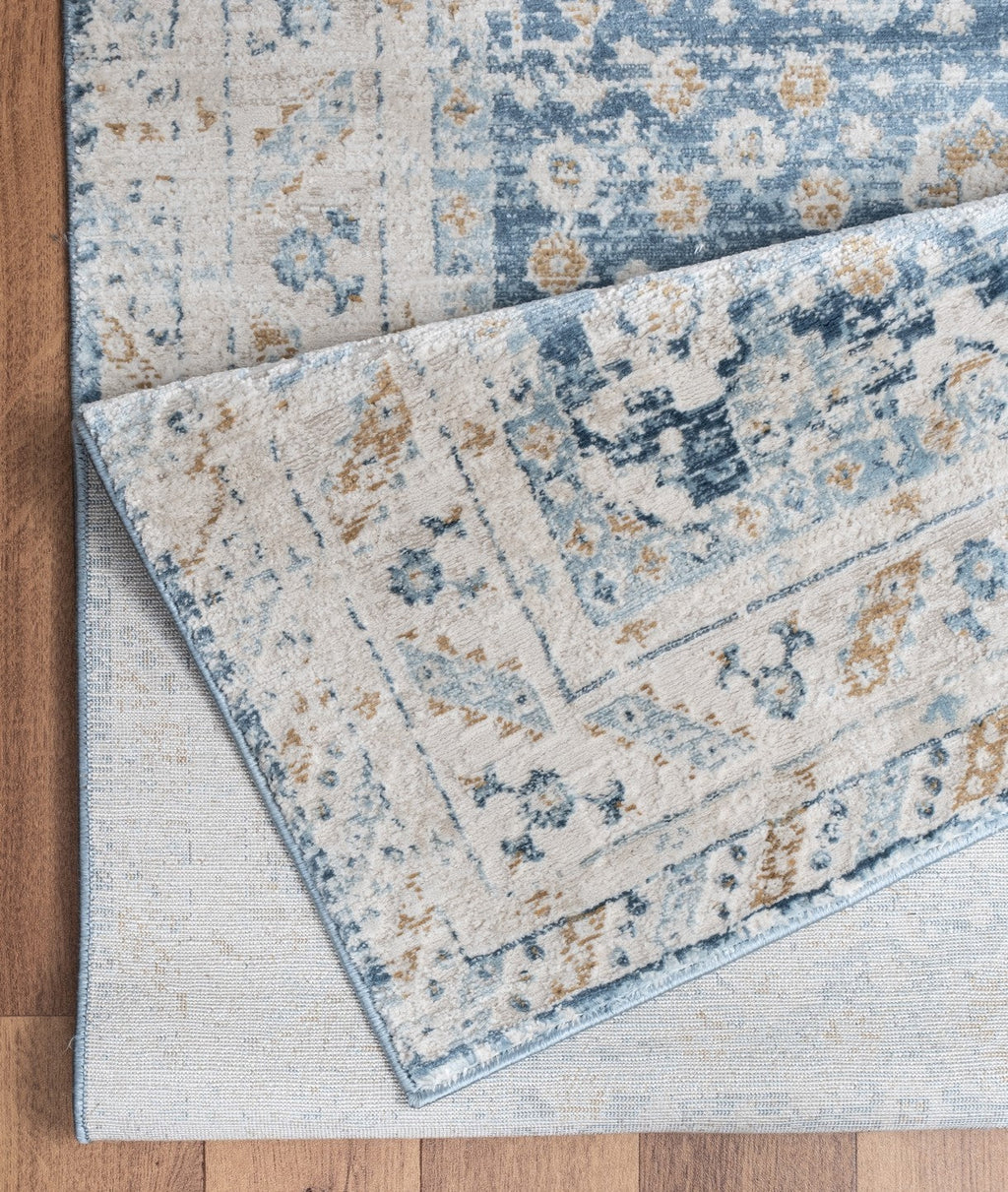 Noble GC_GEN7003 Blue 7 ft. 10 in. x 10 ft. 3 in. Area Rug