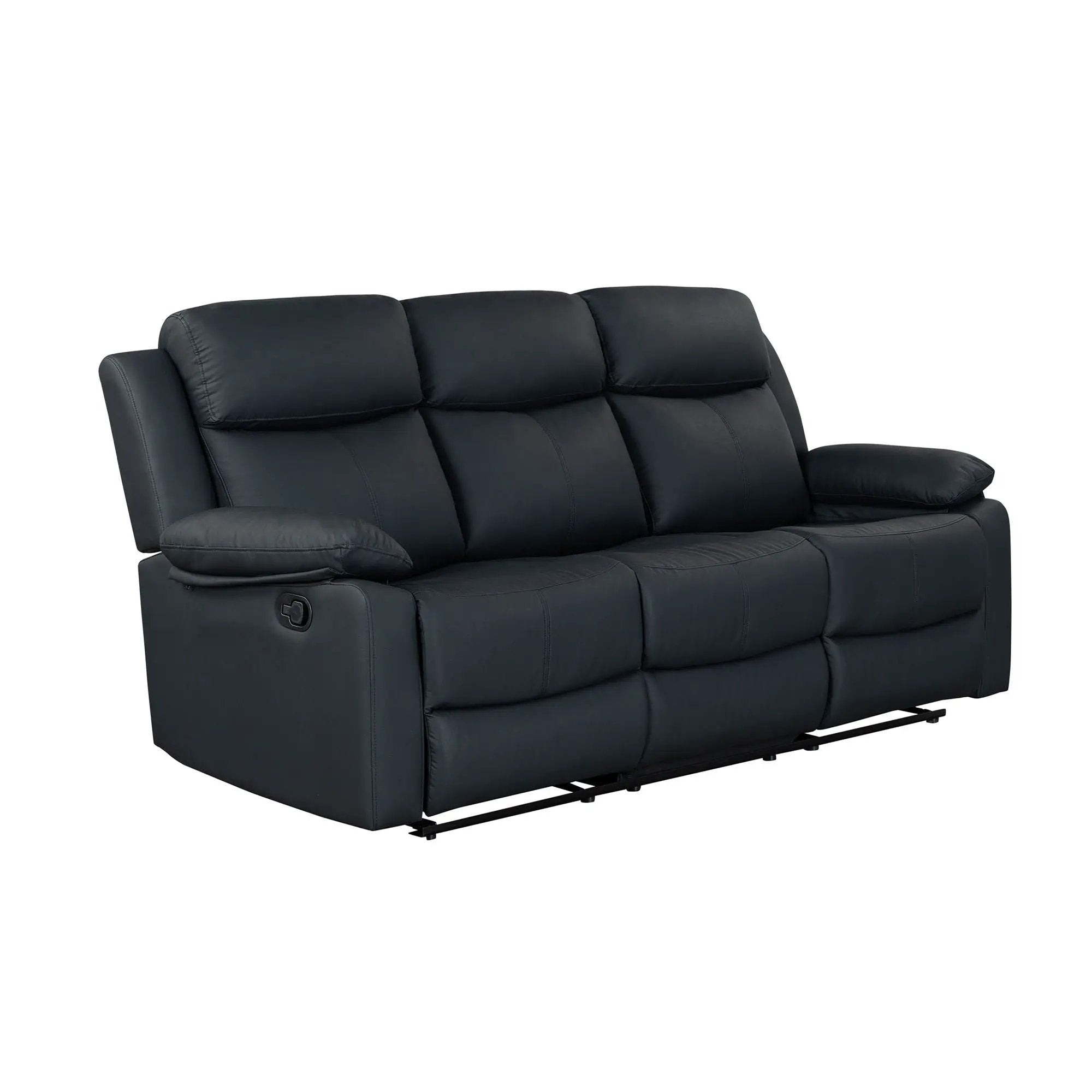 Blanche - Reclining Set With LED Lights, Speaker