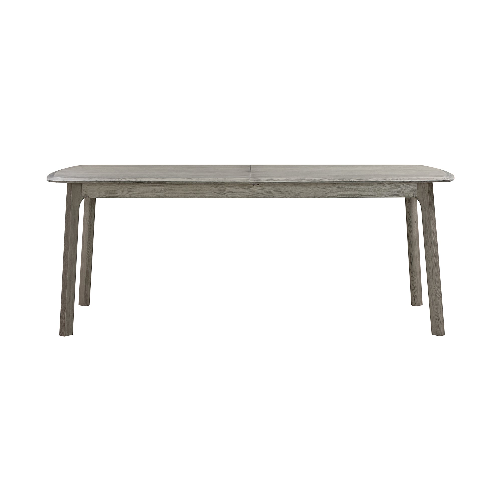 Holland Extendable Rectangle 98' Dining Table in Gray Oak