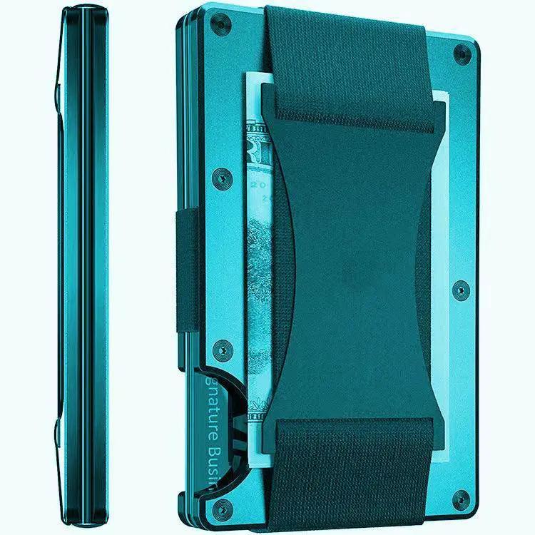 Carbon Fiber Wallet - RFID Blocking Metal Card Holder