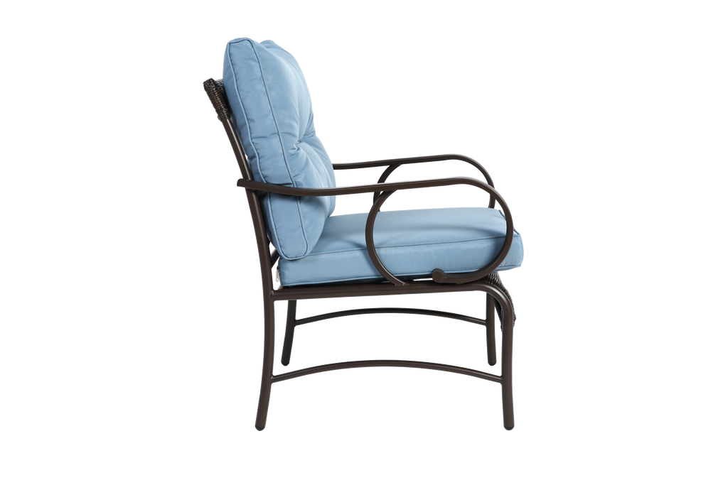 3 Pieces Patio Set Outdoor Wicker Furniture Sets Modern Rattan Chair Conversation Sets with Coffee Table