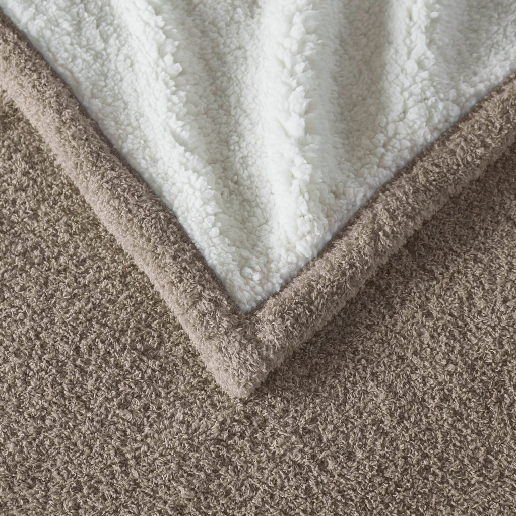1 PCS 50x60' Dream Soft Heated Throw Brown
