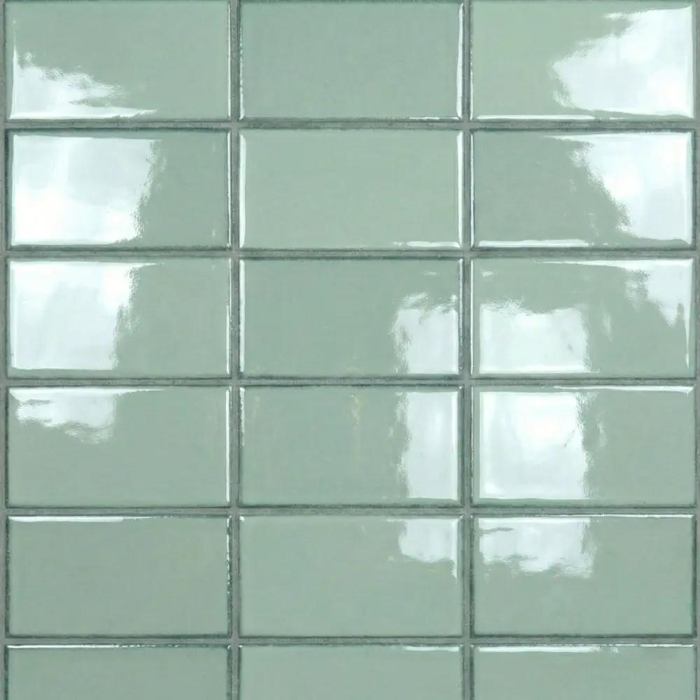 Acquamarina Glossy Ceramic Tiles 4x8