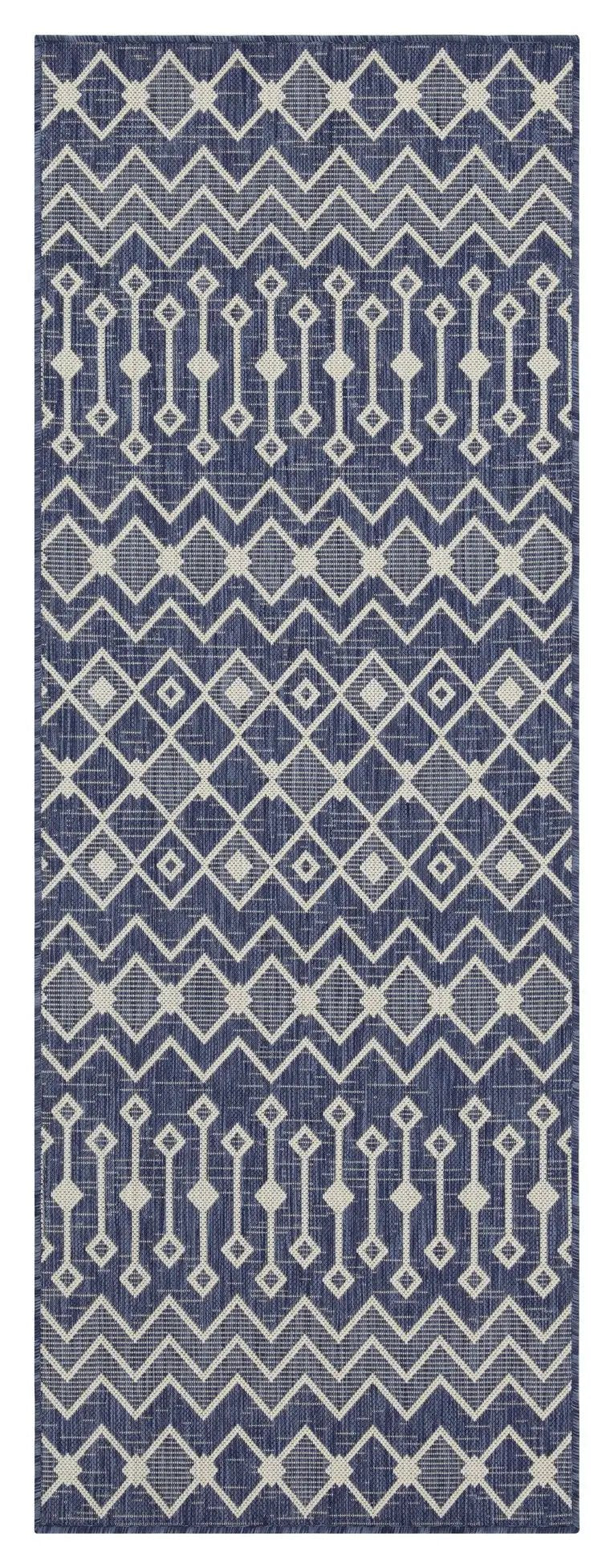Sunshine - 2'7" X 7'3" Indoor / Outdoor, Polypropylene Area Rug