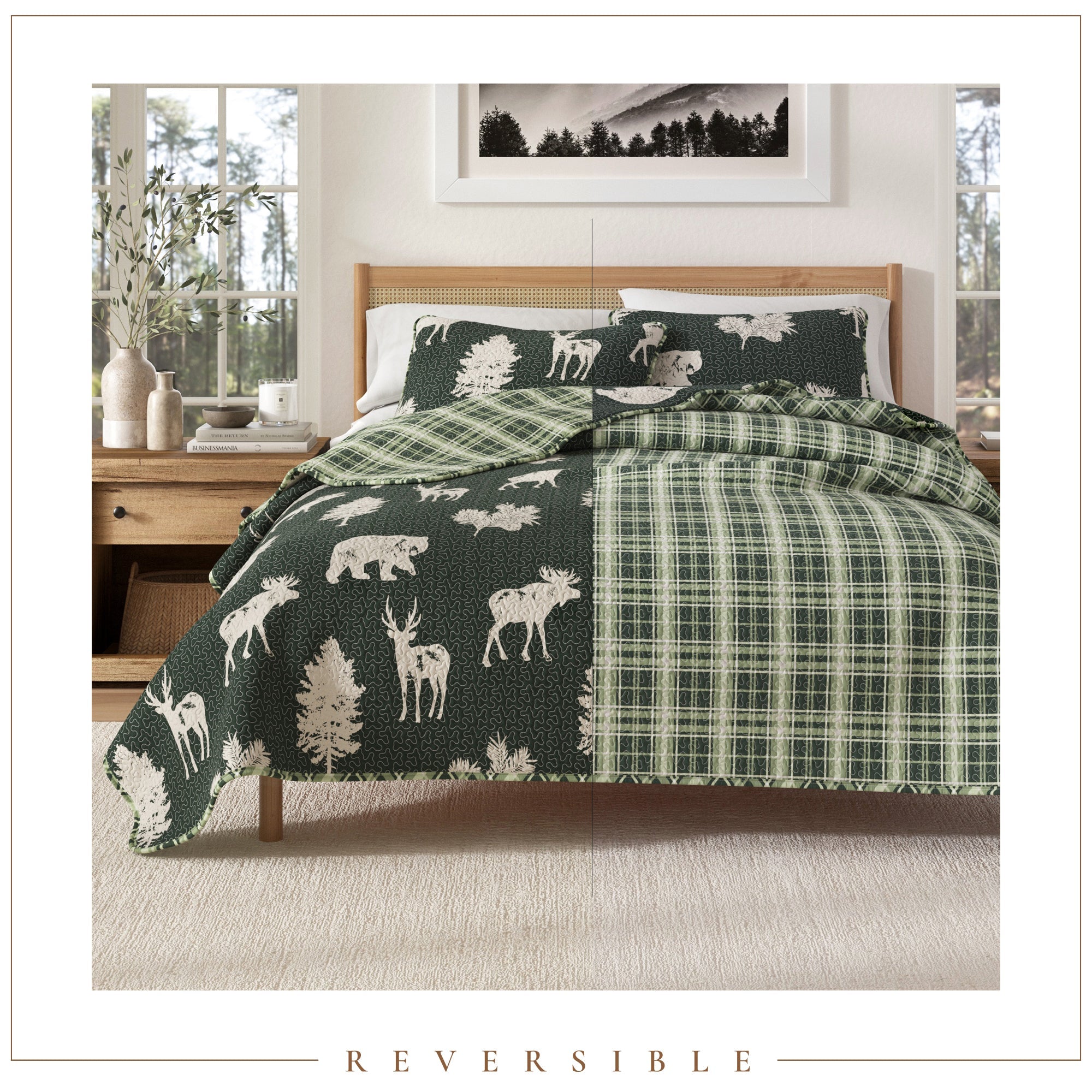 3-Piece Lodge Quilt - Rio Ridge Collection
