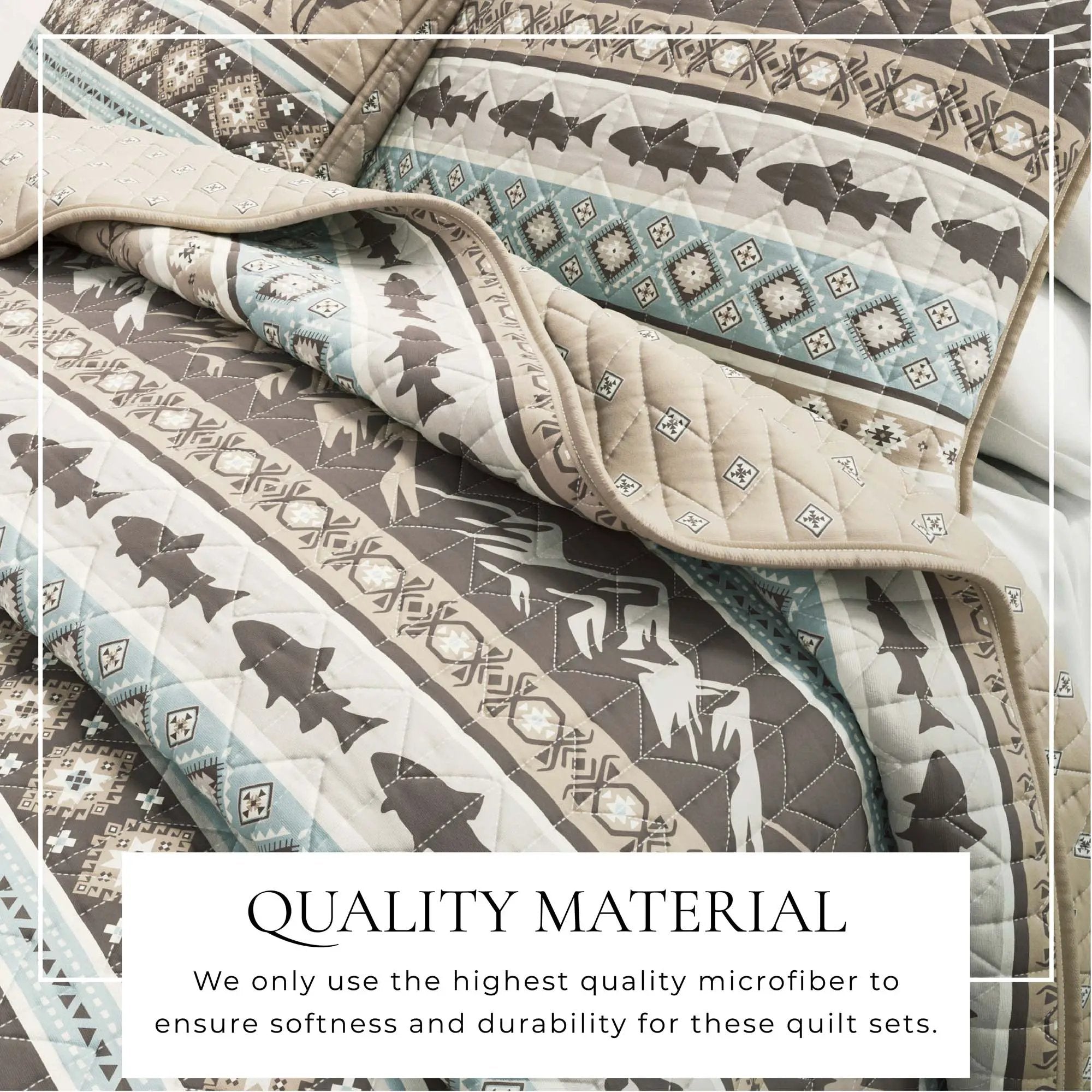 3-Piece Lodge Quilt - Yosemite Collection