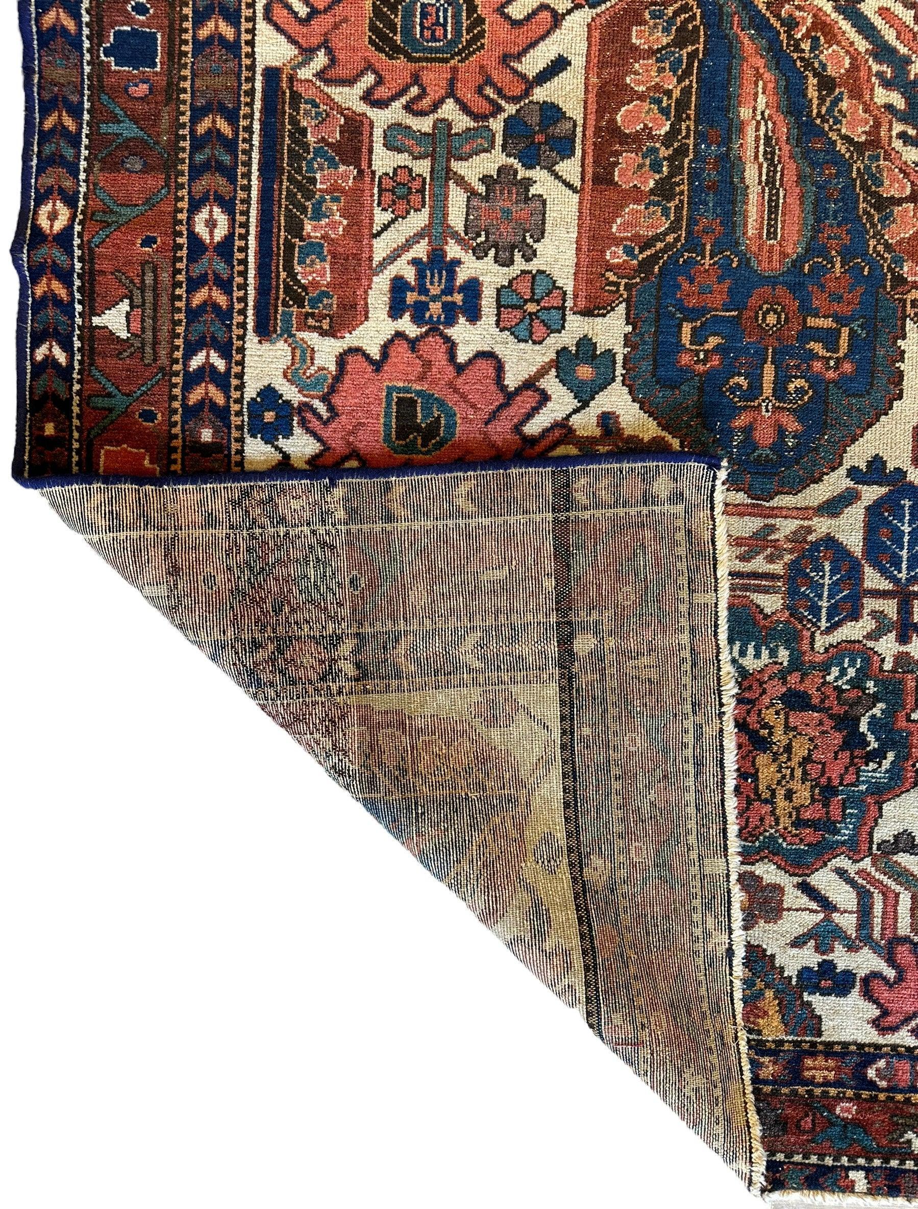 Antique Persian Malayar Circa 1900 4’10 x 6’7”