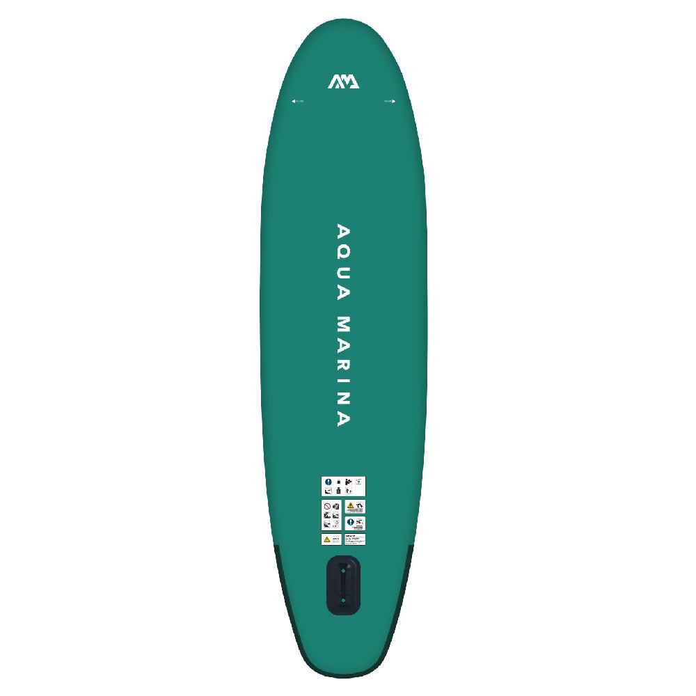 Aqua Marina Breeze BT-23BRP Green Compact Inflatable SUP With Drop Stitch Light Technology, 9FT (SAK68745)