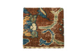 Decorative Cork Board Antique Ziegler Mahal Rug Fragment Art