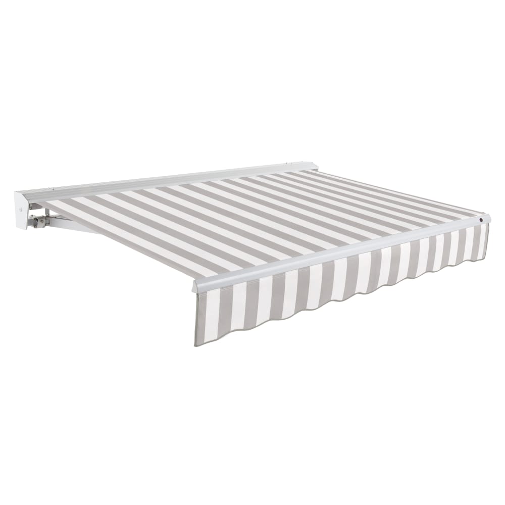 [18x10FT] Awntech Destin Premium Electric Outdoor Motorized Retractable Awning [DTL18/DTR18-SBY] (SAK13056)