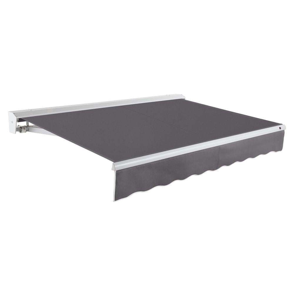 [18x10FT] Awntech Destin Premium Electric Outdoor Motorized Retractable Awning [DTL18/DTR18-SBY] (SAK13056)