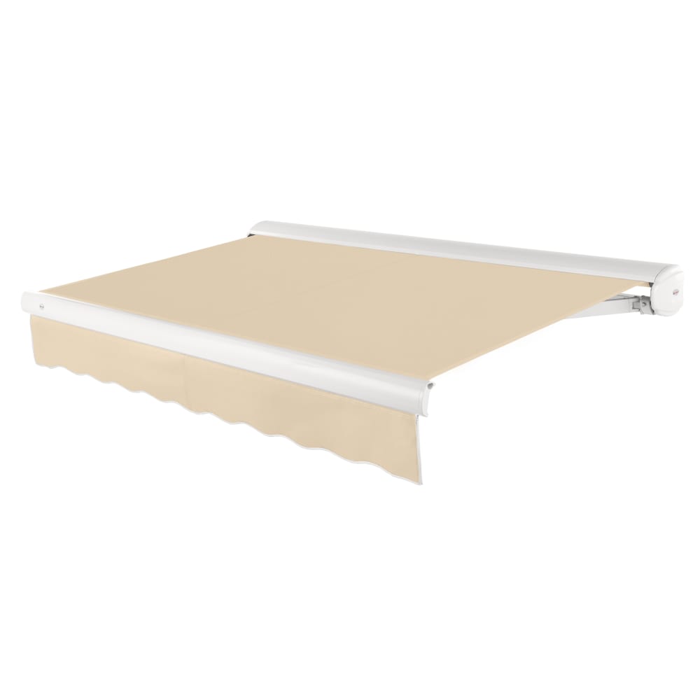 [18x10FT] Awntech Key West Premium Electric Outdoor Motorized Retractable Awning [FCL18/FCR18-SBY] (SAK24186)