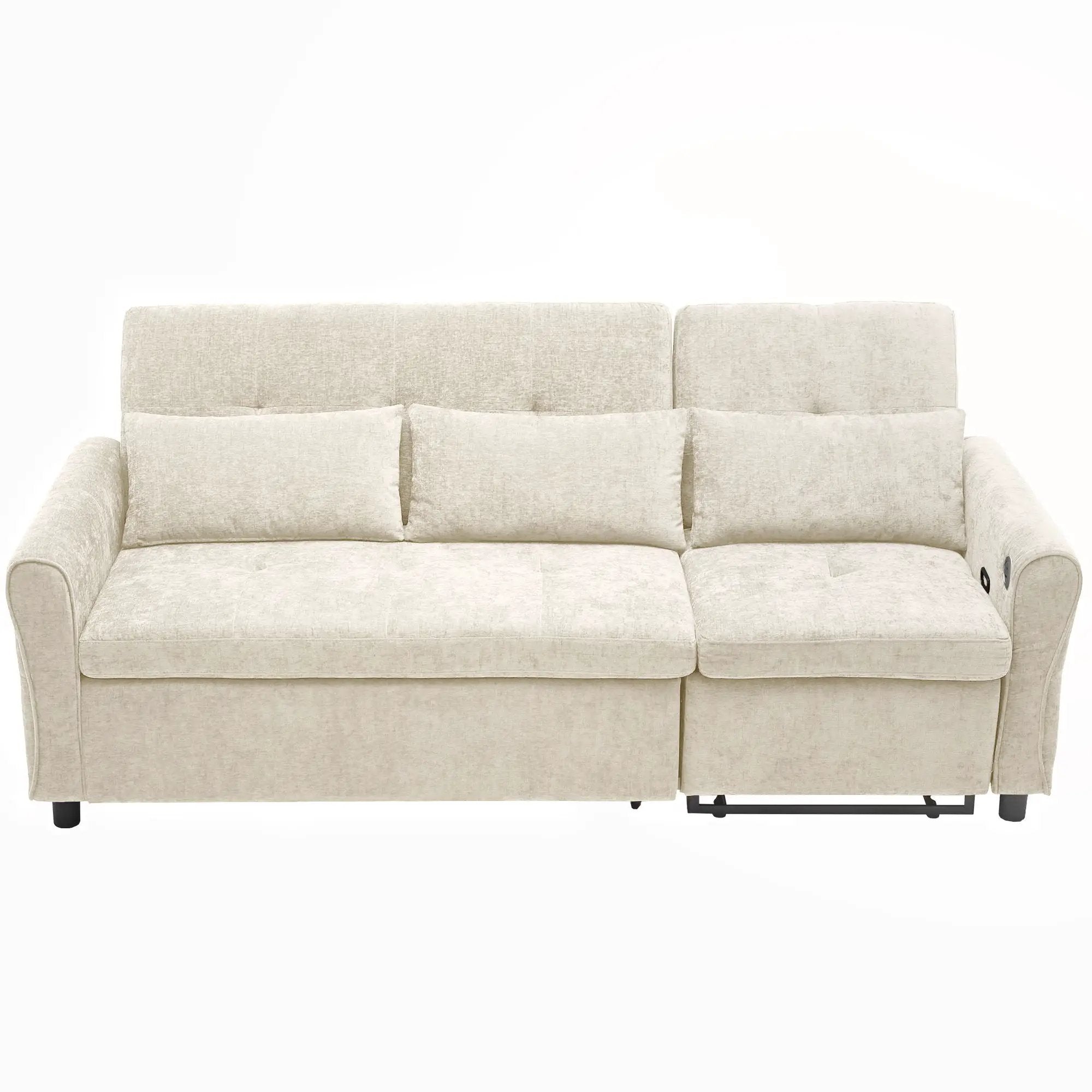 3 Seater Sofa Bed And Reversible Recliner