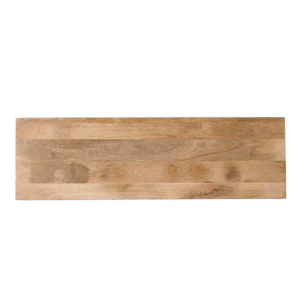 TV stand with 3 Cabinets for TVs Up To 59 Inches, Natural