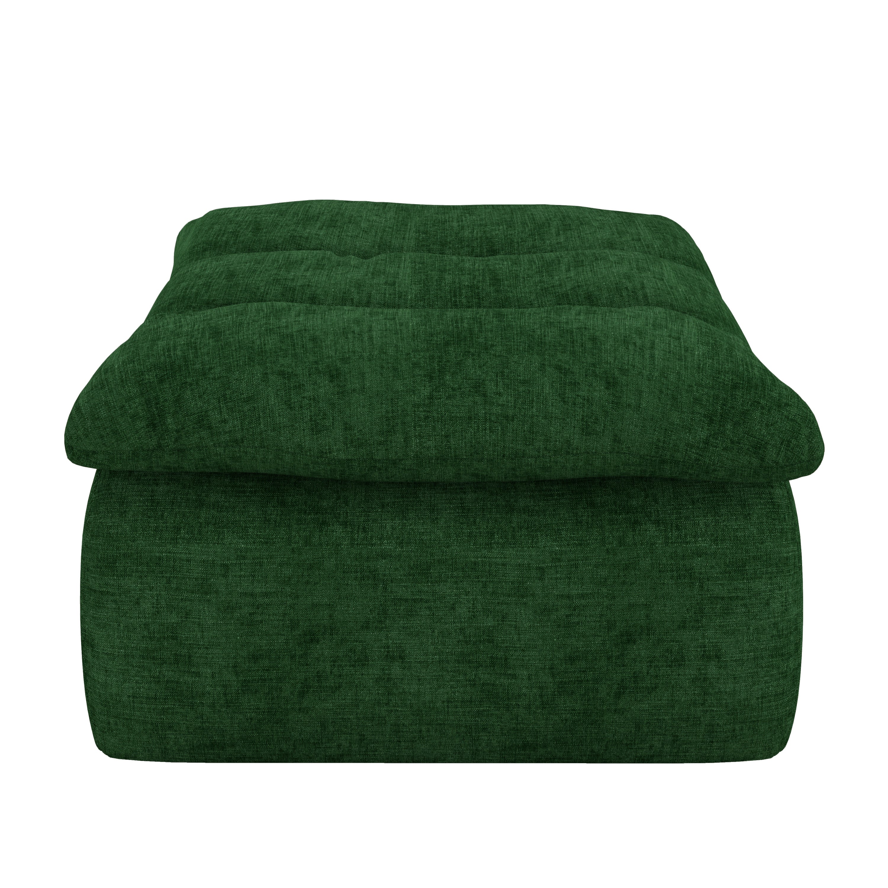 Lazy Floor Sofa,Modern armless and backless sofa chair,Comfy Accent Bean Bag Couch,suitable for living room bedroom office-Green