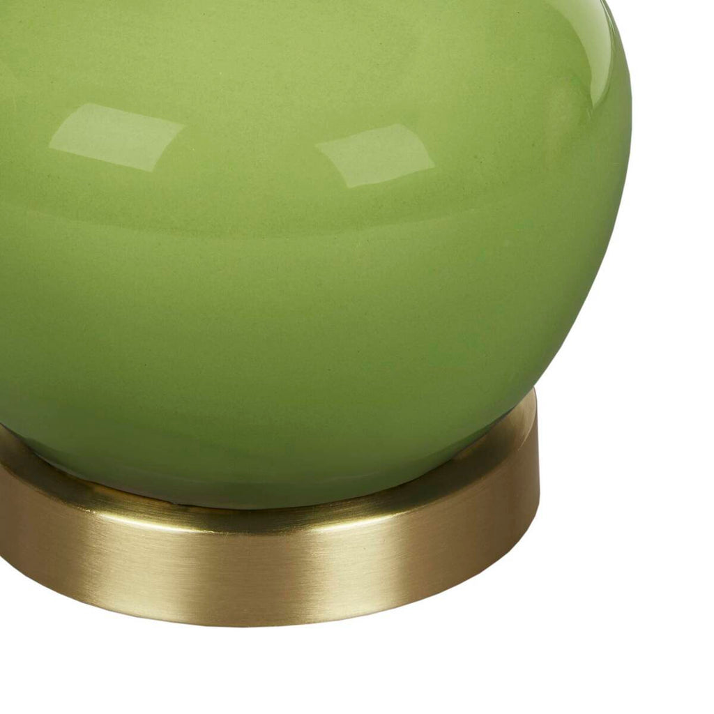 Ceramic Genie Table Lamp Green See below