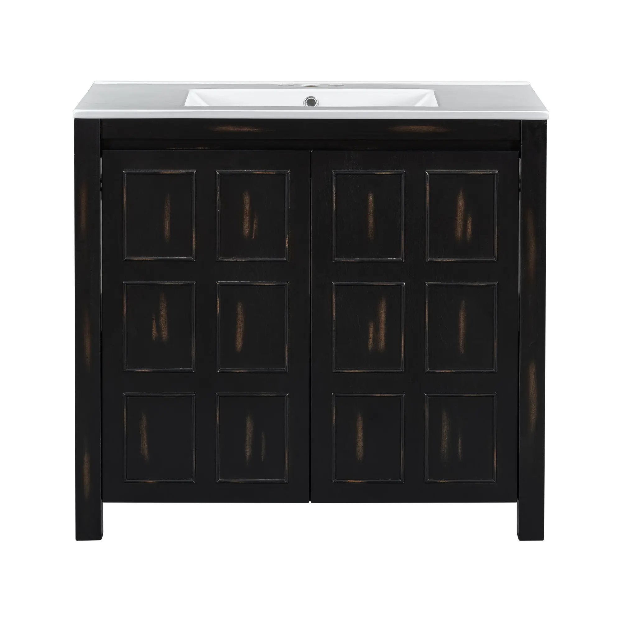 Bathroom Vanity Organizer With Sink, Combo Cabinet Set, Bathroom Storage Cabinet