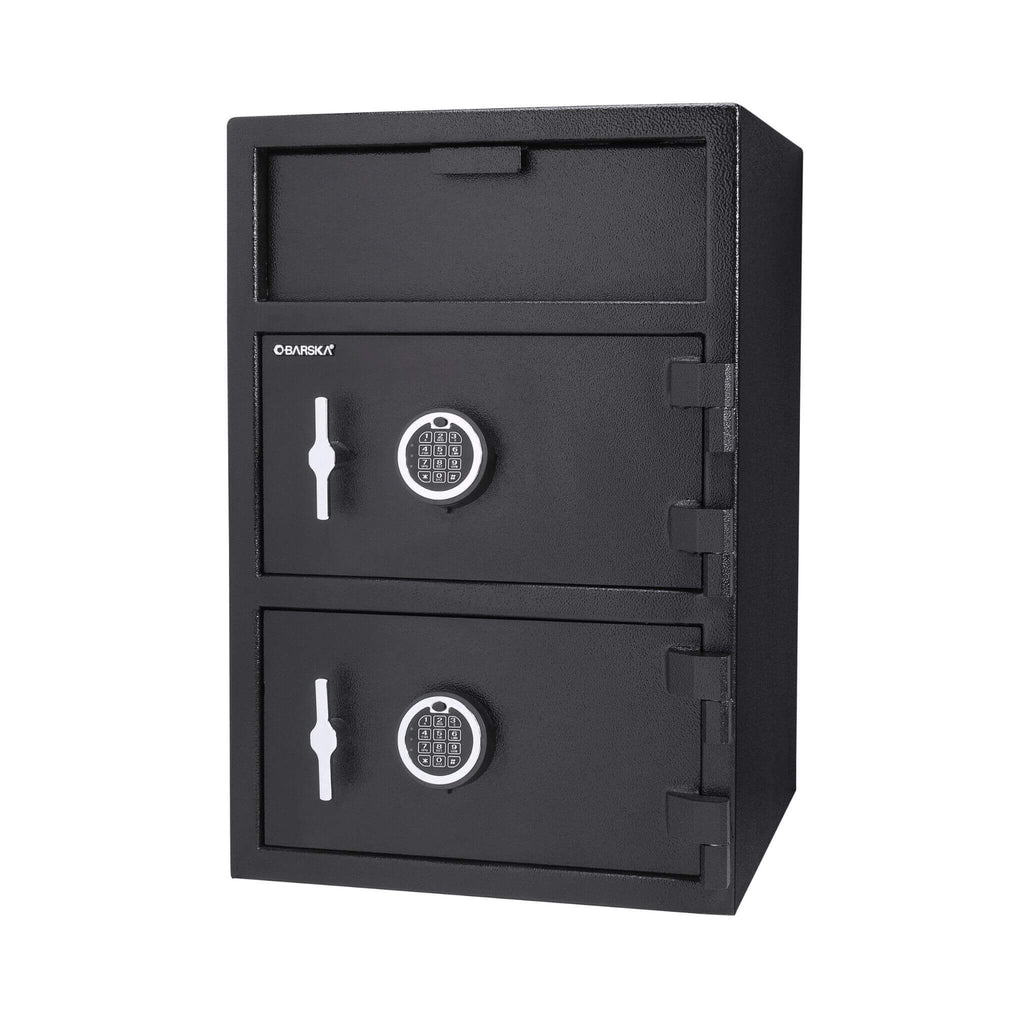 Barska 1.60 Cu.Ft Digital Depository Dual Compartment Security Safe (SAK76021)