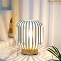 7.5"H Touch Bedside Rechargeable Lamp (Cylinder)