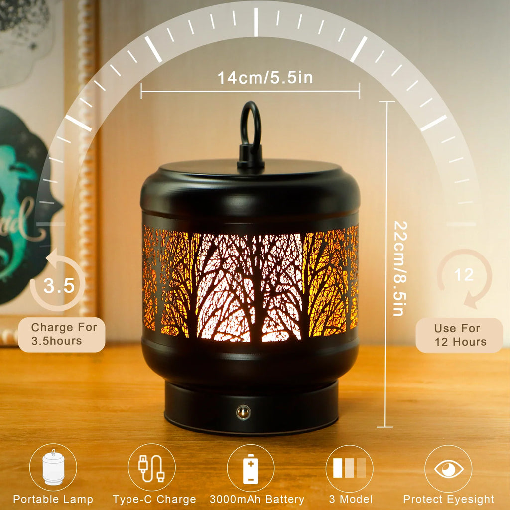4000mAh Rechargeable Battery Operated Desk lamp