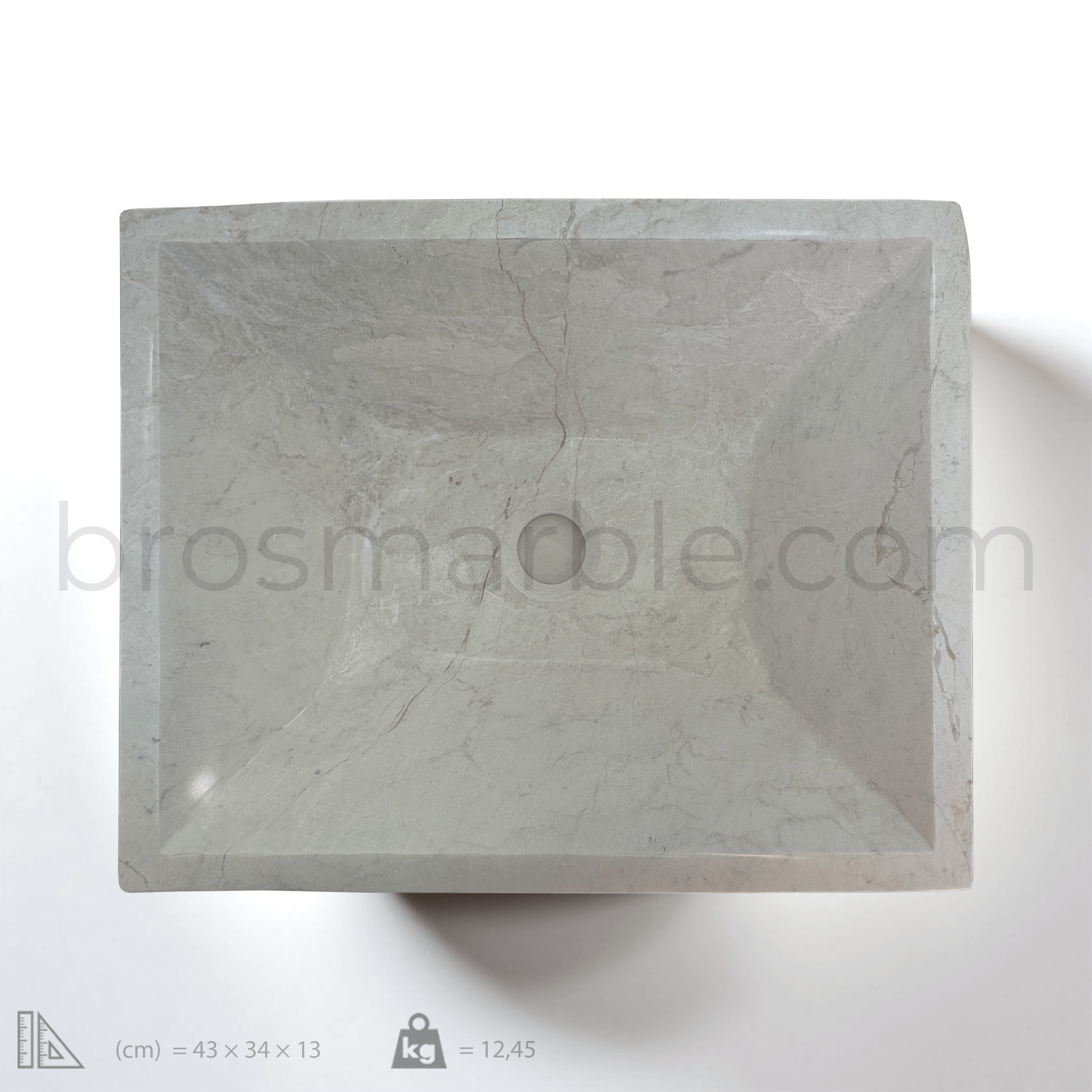 Beige Marble Sink