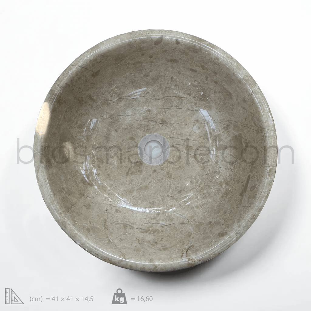 Beige Marble Sink
