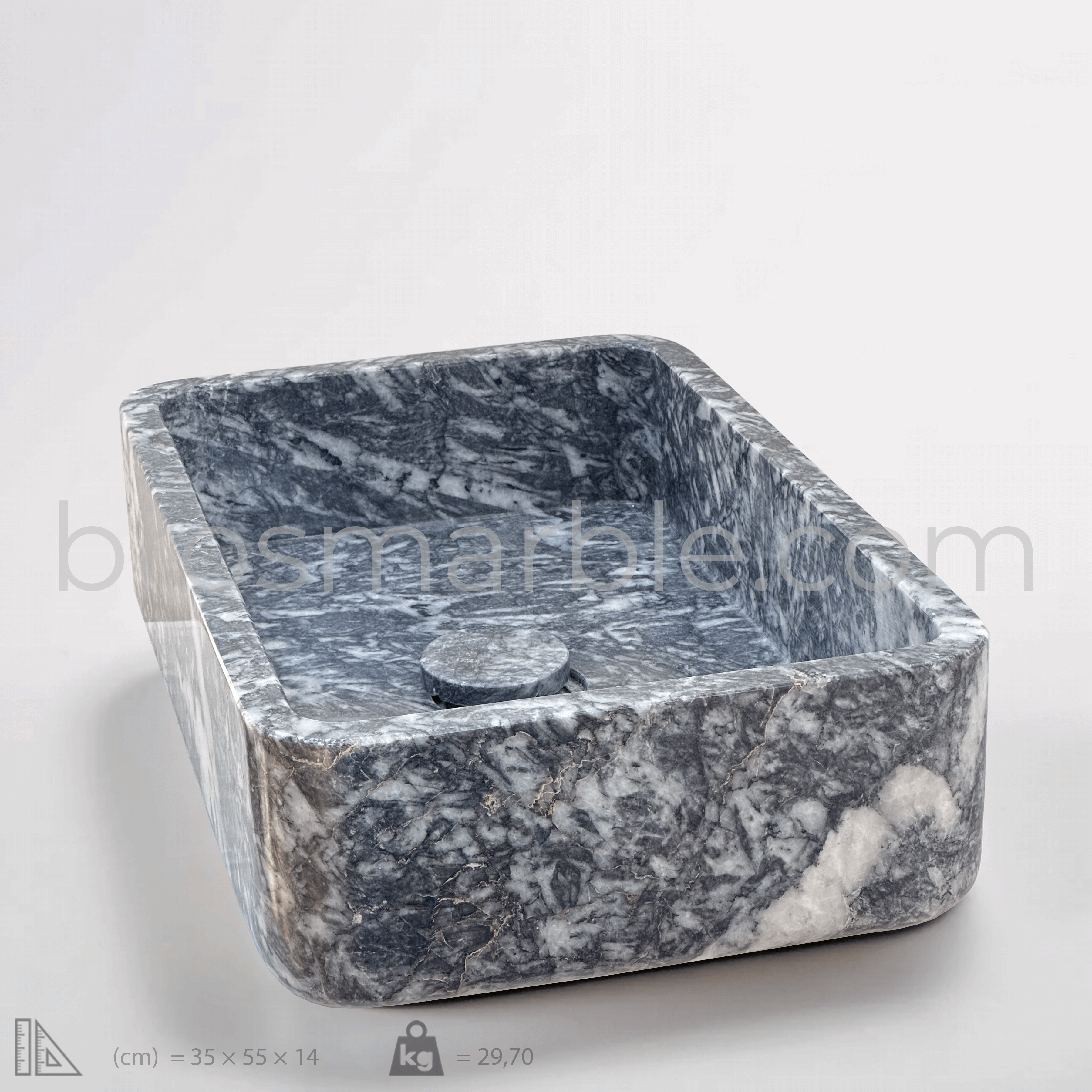 Black Marble  Sink