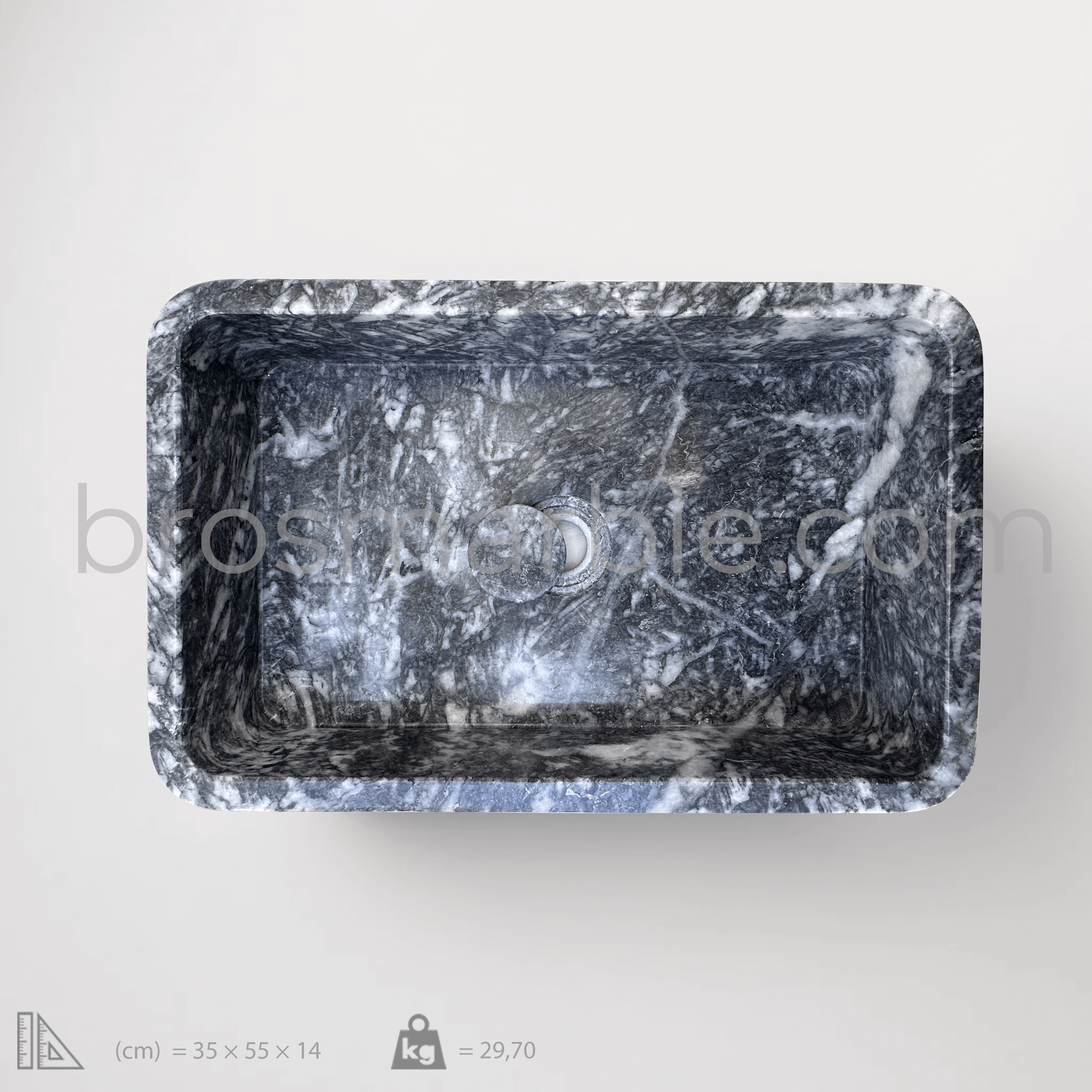 Black Marble  Sink