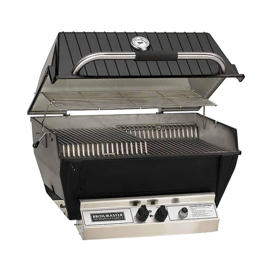 Broilmaster P3X Super Premium Cast Aluminum Gas Grill With Flare Busters, Griddle And Smoker Shutter (SAK98194)