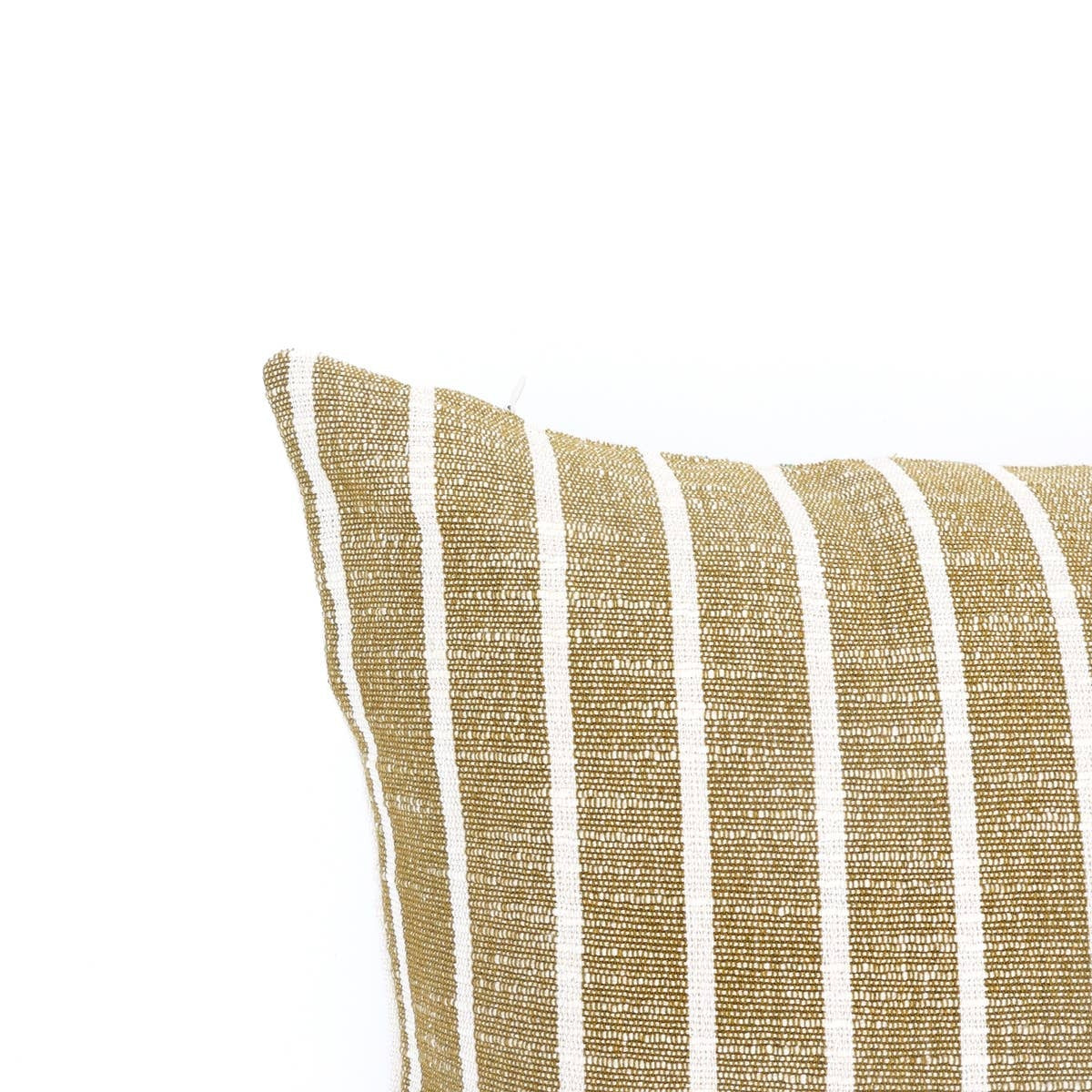 Handcrafted 100% Cotton Double Sided Striped Cushion 18' x 18'