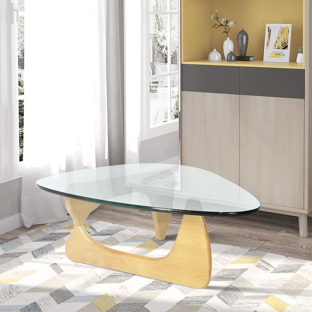 Home Modern Triangle coffee table